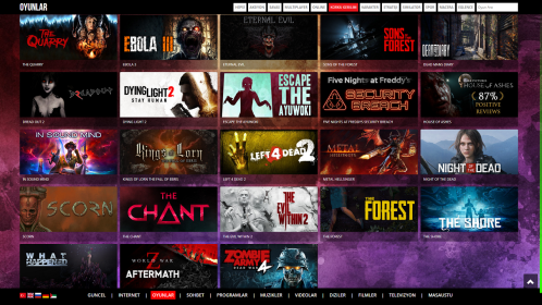 Korku Gerilim Oyunları Korku Gerilim Oyunları