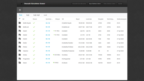 Otomatik Online Oyun Güncelleme Sistemi